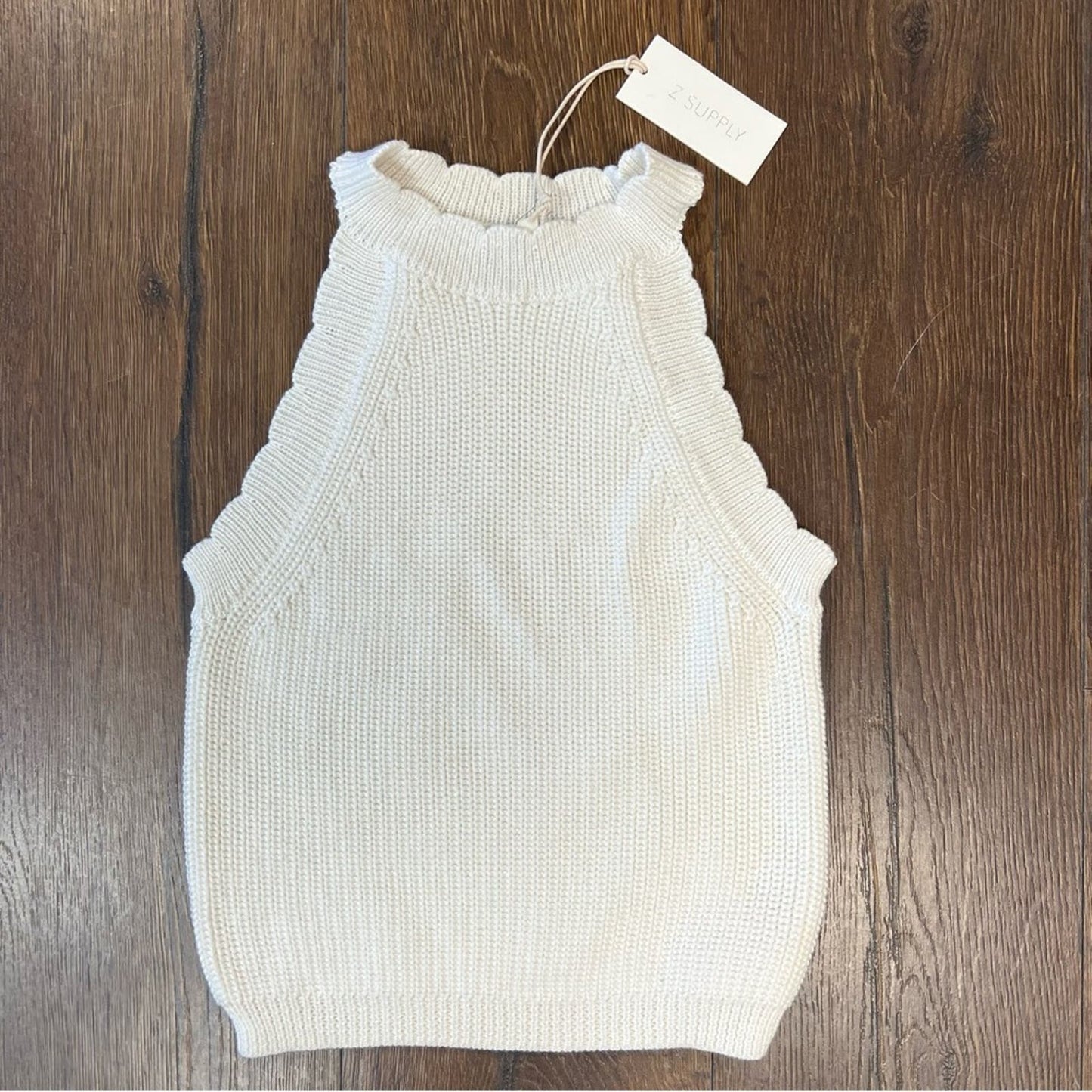 🆕 Z Supply oak novelty sweater top SZ LG