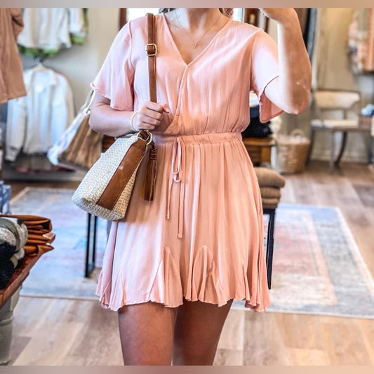 Blue B Collection pink sundress SZ SM