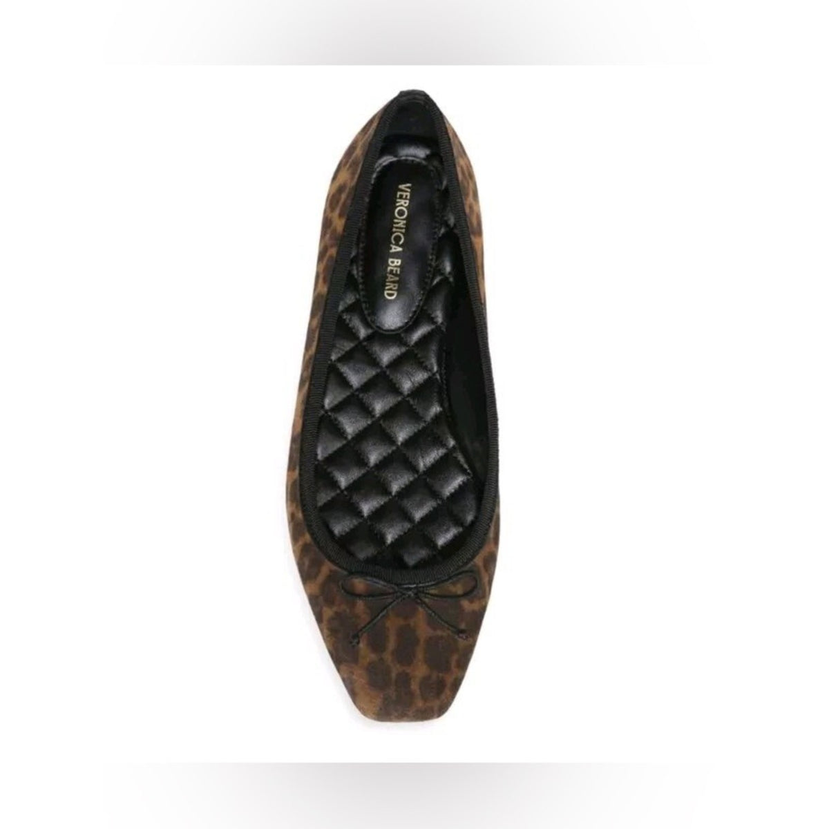 Veronica Beard Veronica Beard Beatrix
Leopard Bow Ballerina Flat SZ 7