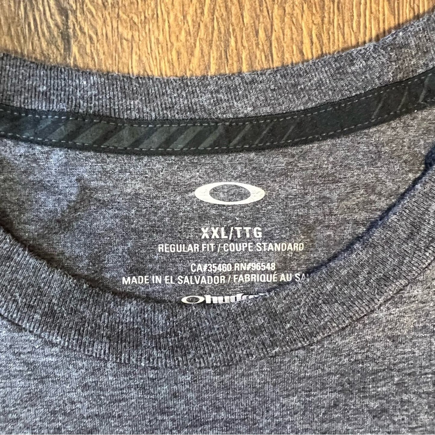 Men’s Oakley Heather gray tee XXL