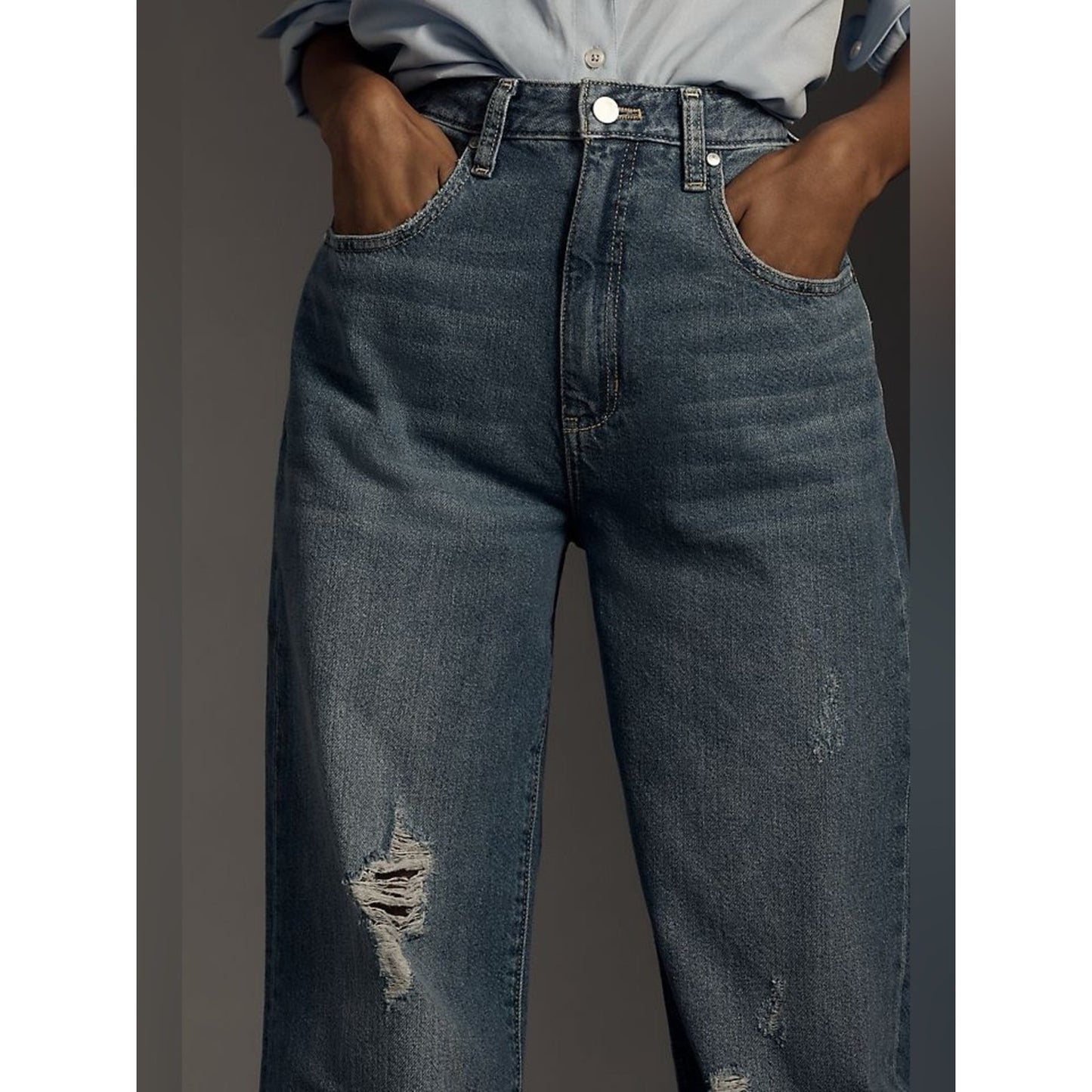 🆕 Pilcro by Anthropologie High-Rise Straight-Leg Jeans NWT SZ 31