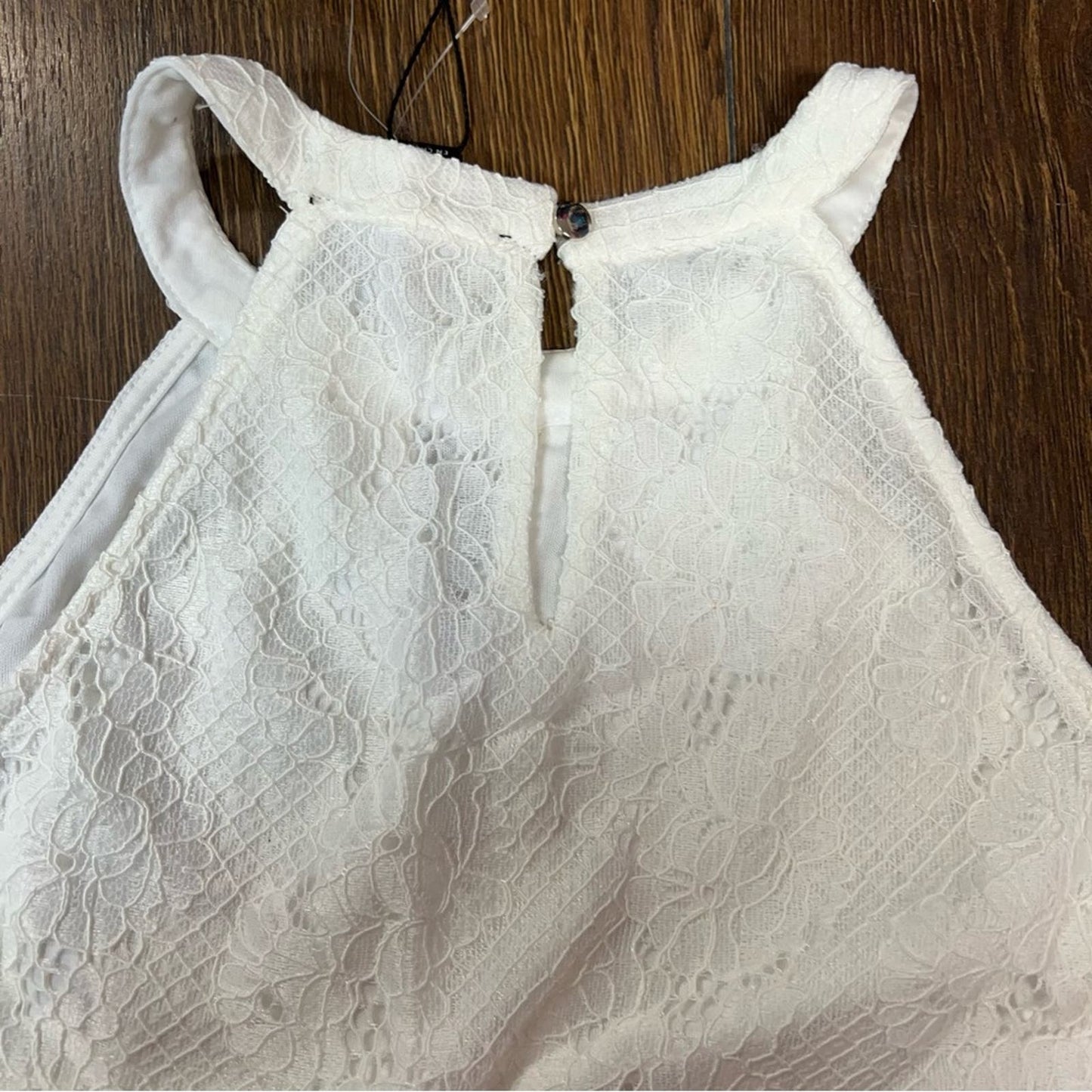 🆕 Cable & Gauge lace tank SZ MED