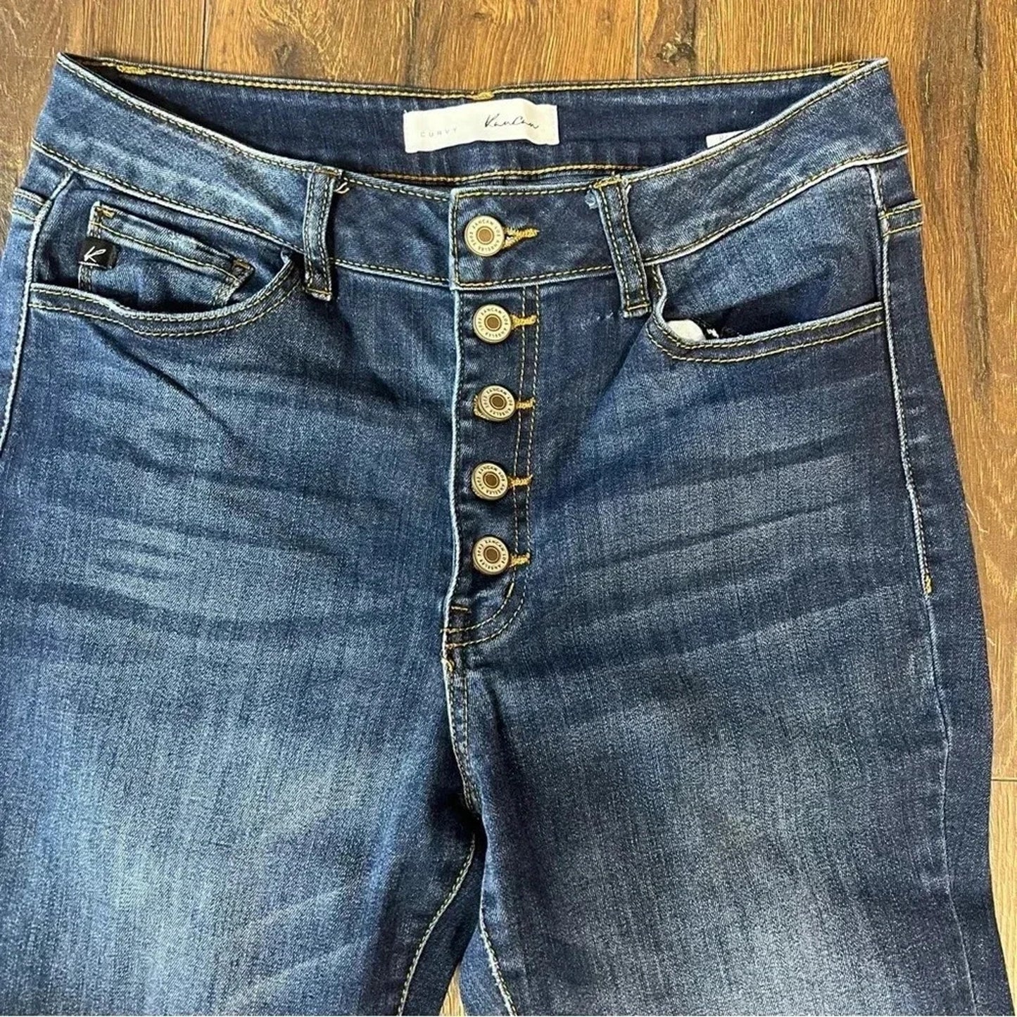 KanCan Candice High Rise Super Skinny Jeans - Curvy SZ 9/28