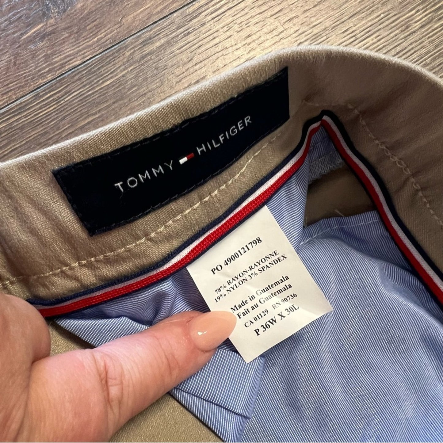 Tommy Hilfiger Classic Chino Pants SZ 36x30