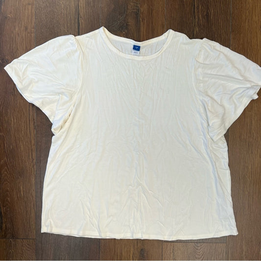 Old Navy flutter sleeve top SZ LG