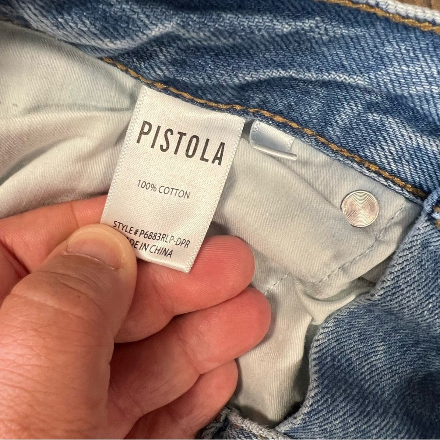 PISTOLA Charlie High Rise Straight in Dolores Park SZ 26/2