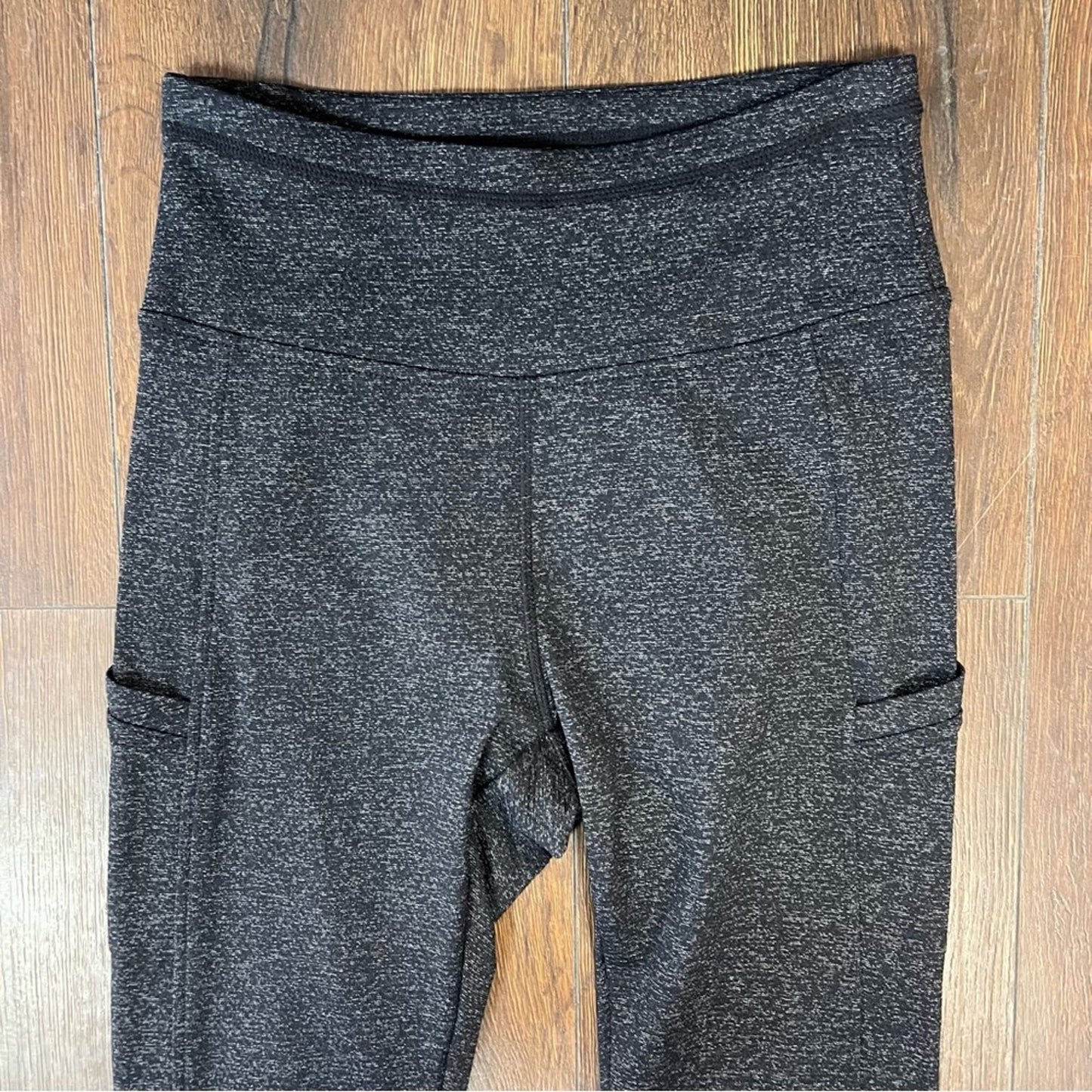 T by talbots charcoal gray leggings SZ P