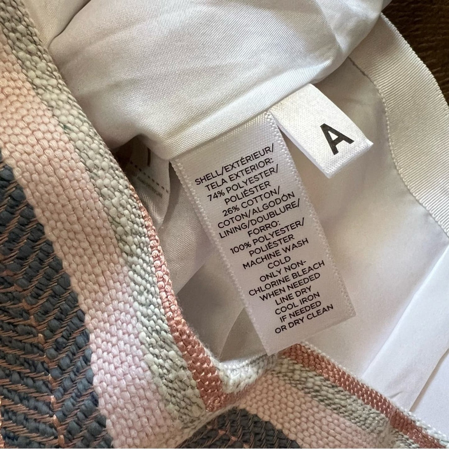Ann Taylor woven striped pencil skirt SZ 14