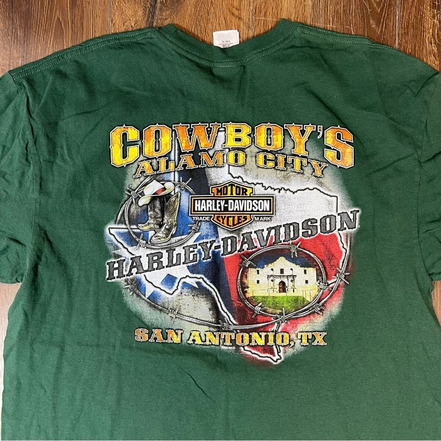 Mens Harley Davidson San Antonio, TX tee SZ XL