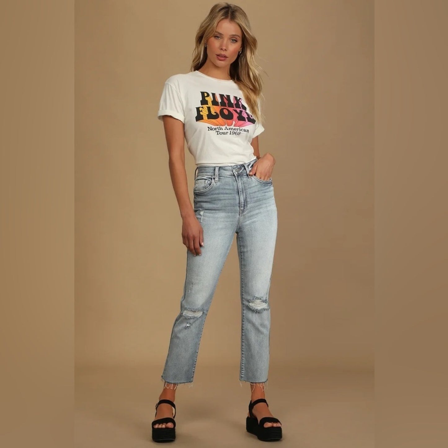 Eunina‎ ally high rise straight leg jeans SZ 13/12