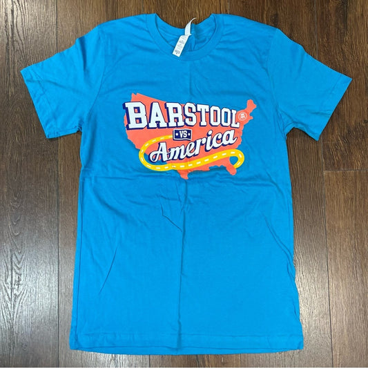 Canvas “Barstool of America” tee SZ MED