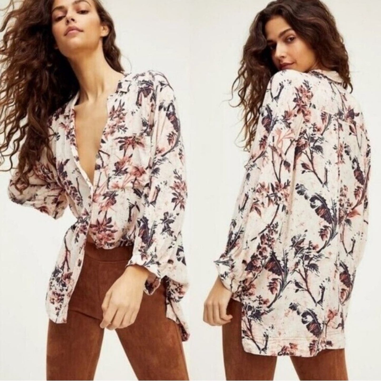 We the Free It's a Vibe Buttondown SZ XS