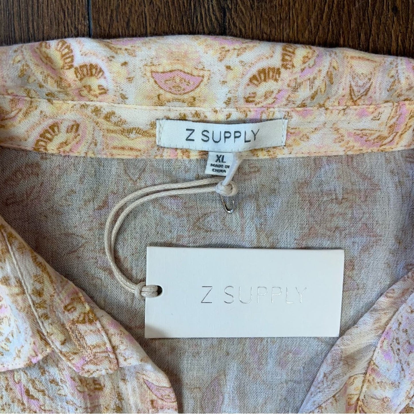 🆕 Z Supply - Niccola Button Up Top SZ XL