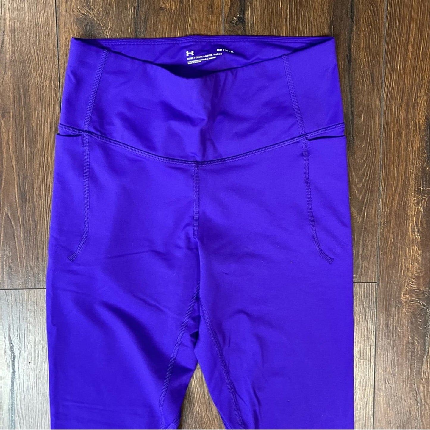 Under Armour pirple zest Meridian Leggings Ankle Legging SZ MED