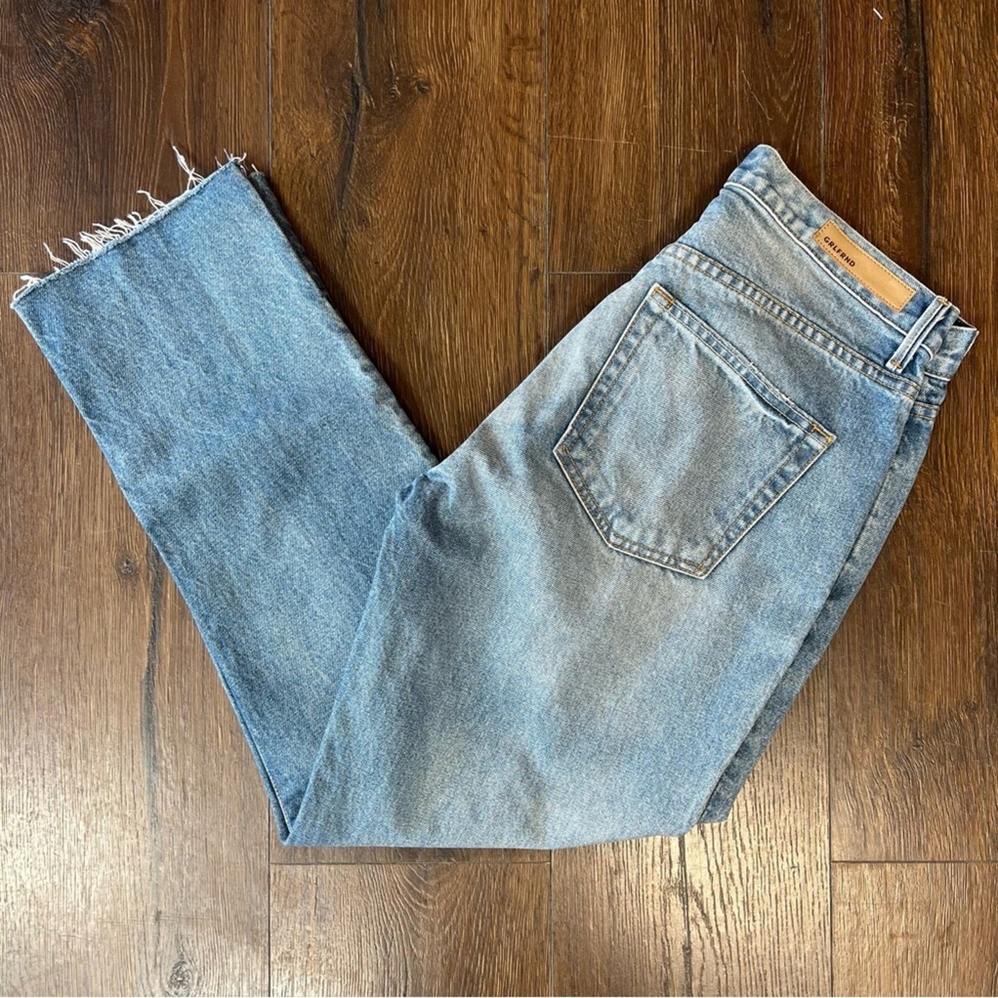 GRLFRND Cheryl Side Split Jean in Last Dance SZ 28/6