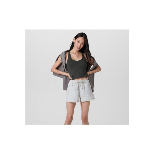 NWT VUORI Women's Birch Short Silver Cloud SZ XL