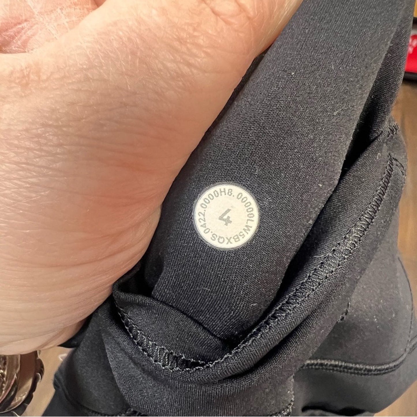 Lululemon Women’s Fast & Free‎ 7/8 Tight II *Non-Reflective Nulux 25" Black SZ 4