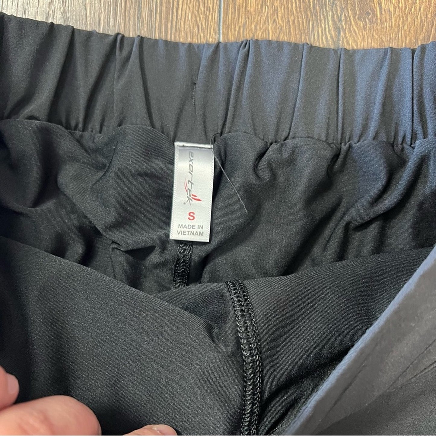 Exertek black athletic skort SZ SM