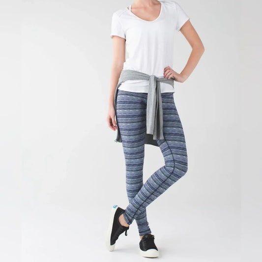 Lululemon Wunder Under Pant III Sapphire Blue SZ 6