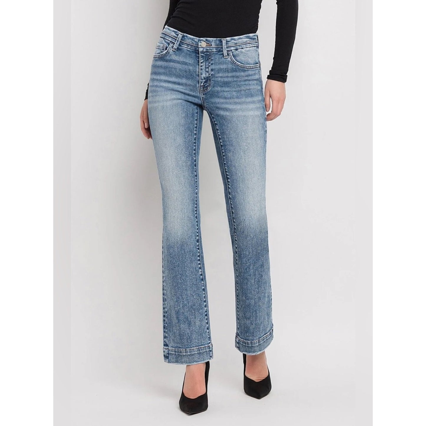 🆕 Vervet Miranda Mid Rise Bootcut Jeans NWT SZ 30