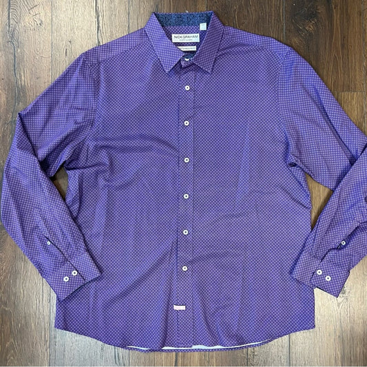 Nick Graham Modern Fit Shirt SZ XL