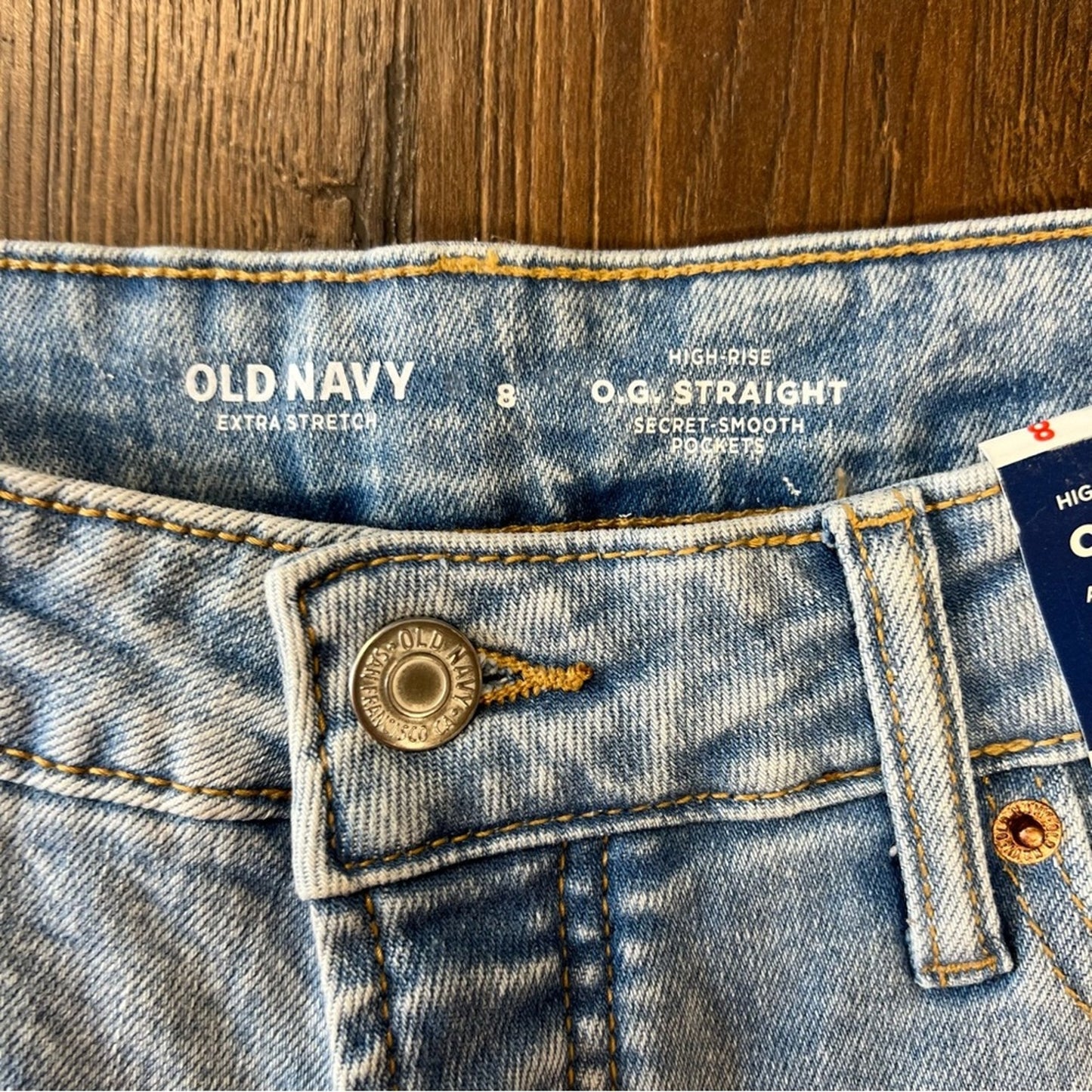 NEW Old navy O.G. straight leg jean SZ 8