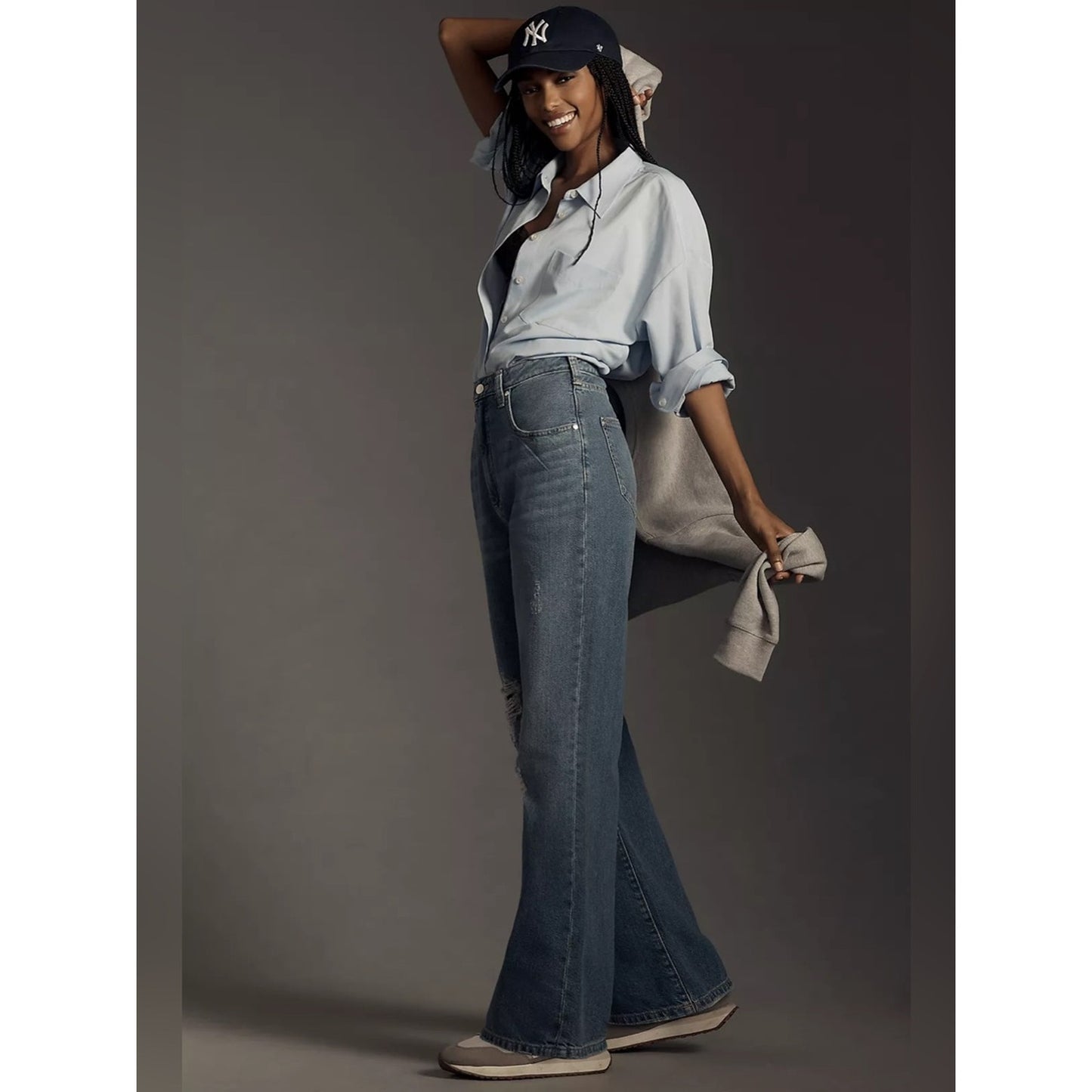 🆕 Pilcro by Anthropologie High-Rise Straight-Leg Jeans NWT SZ 31