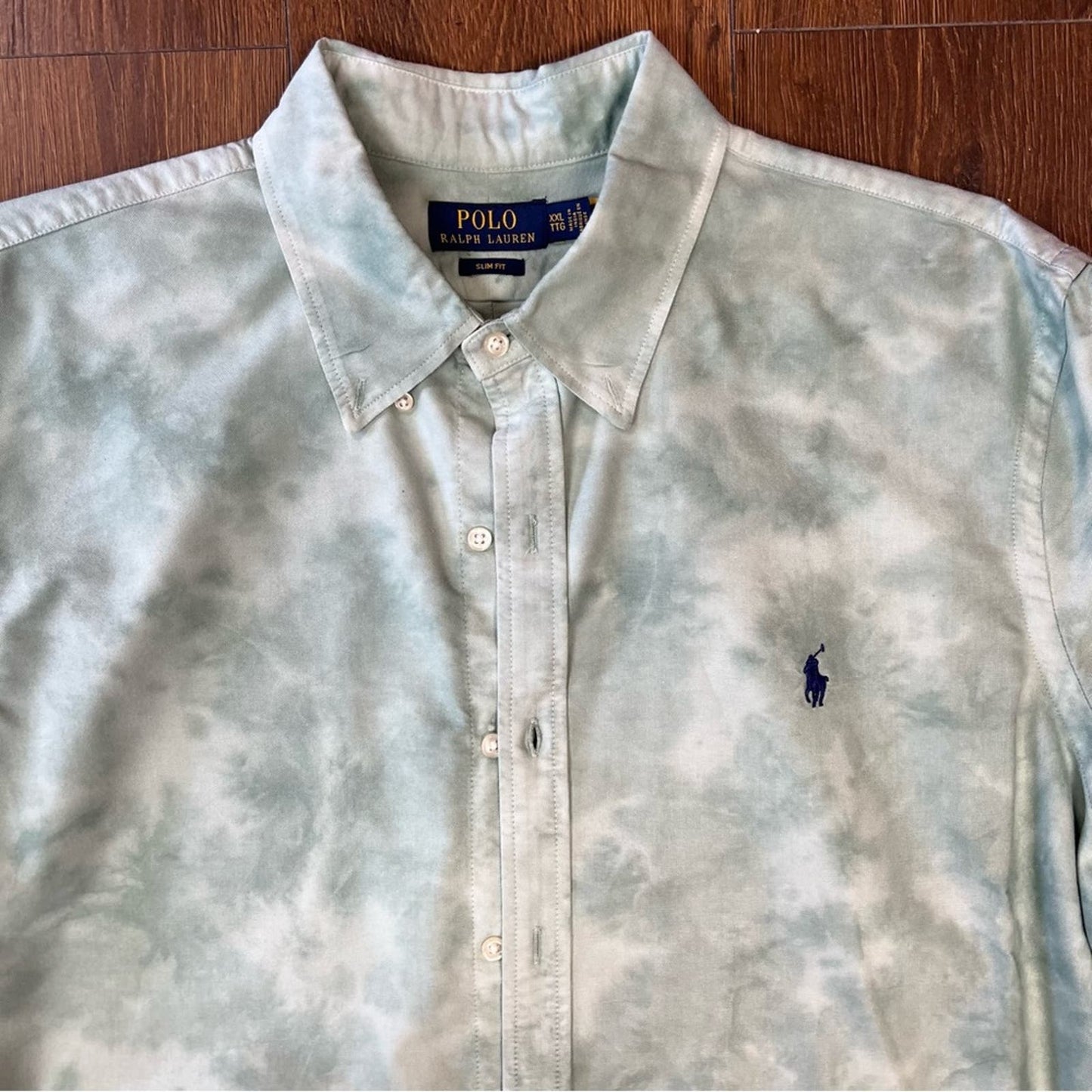 Polo Ralph Lauren the dye slim fit button down SZ XXL