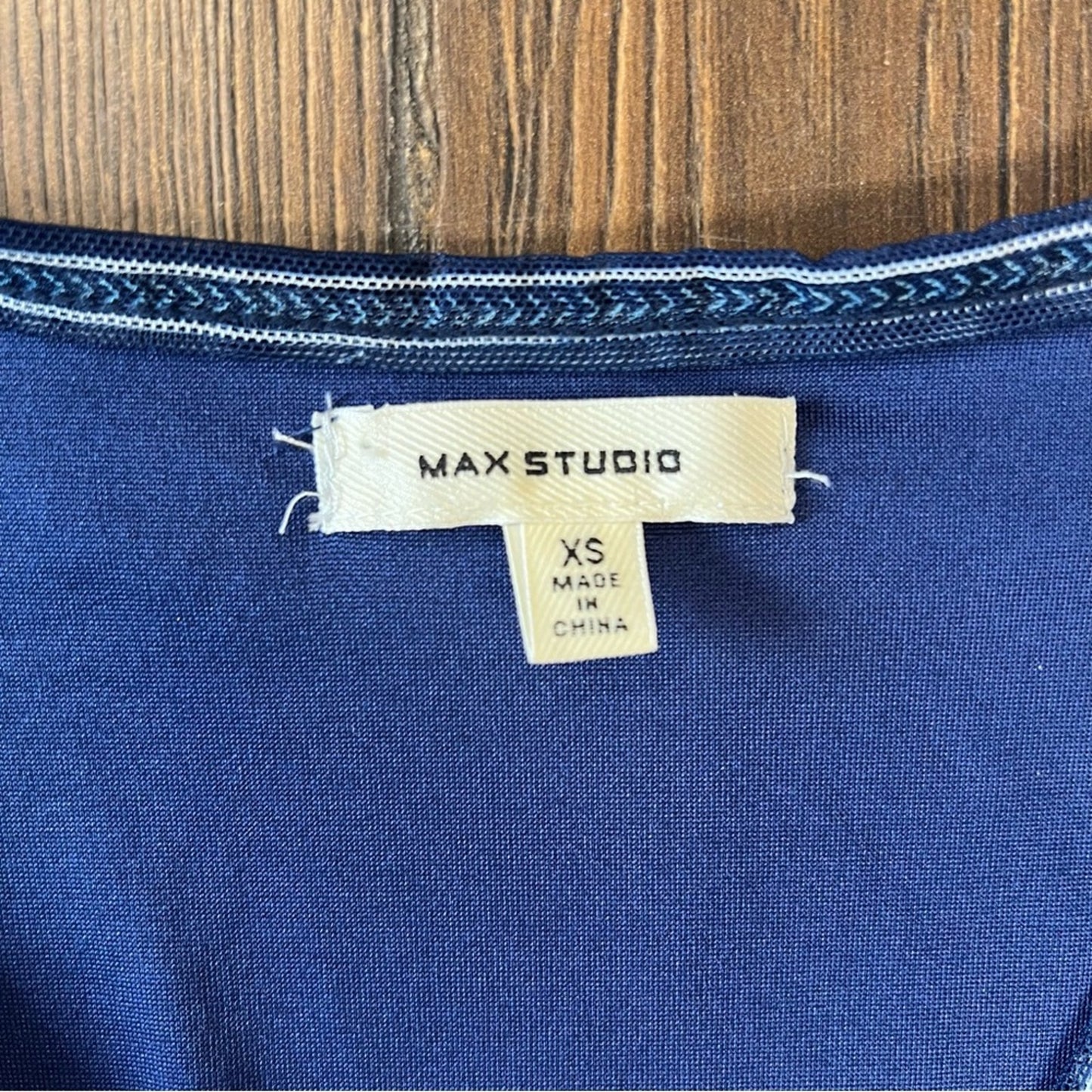Max studio smocked waist dress SZ XS