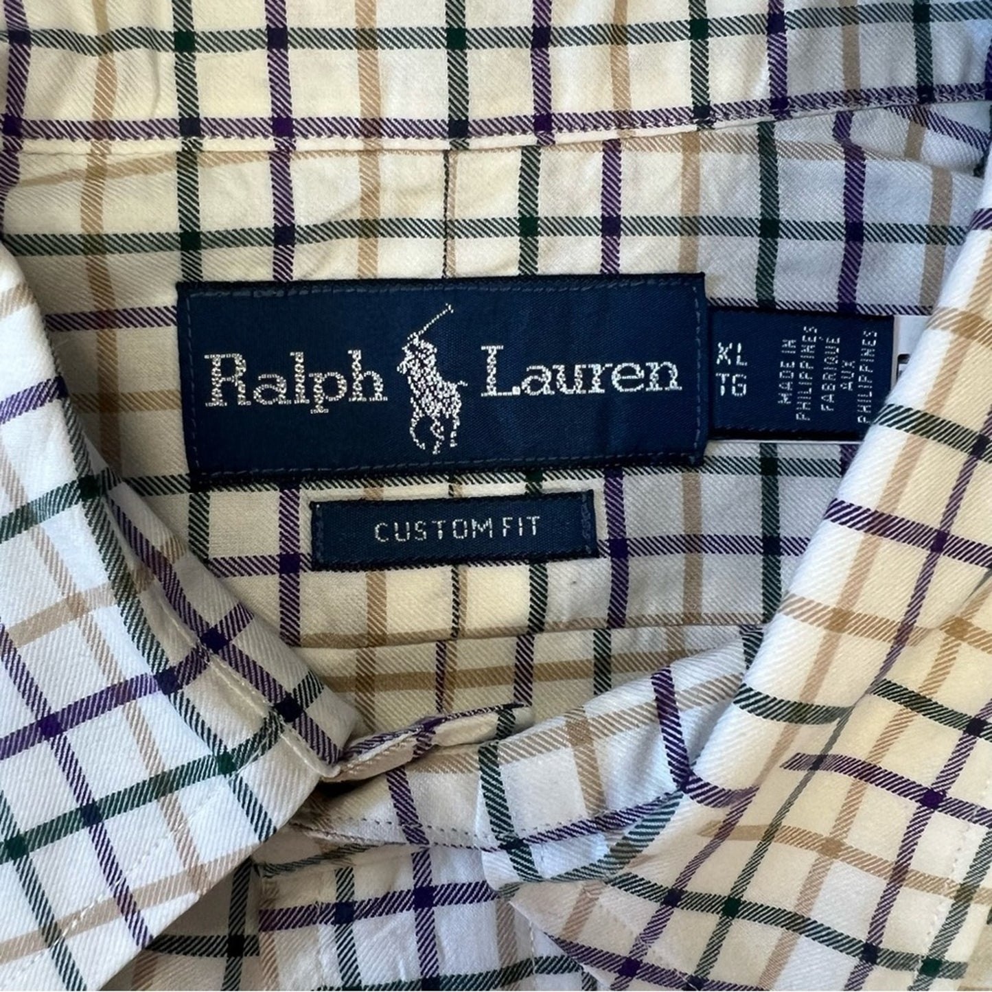 Ralph Lauren button down SZ XL