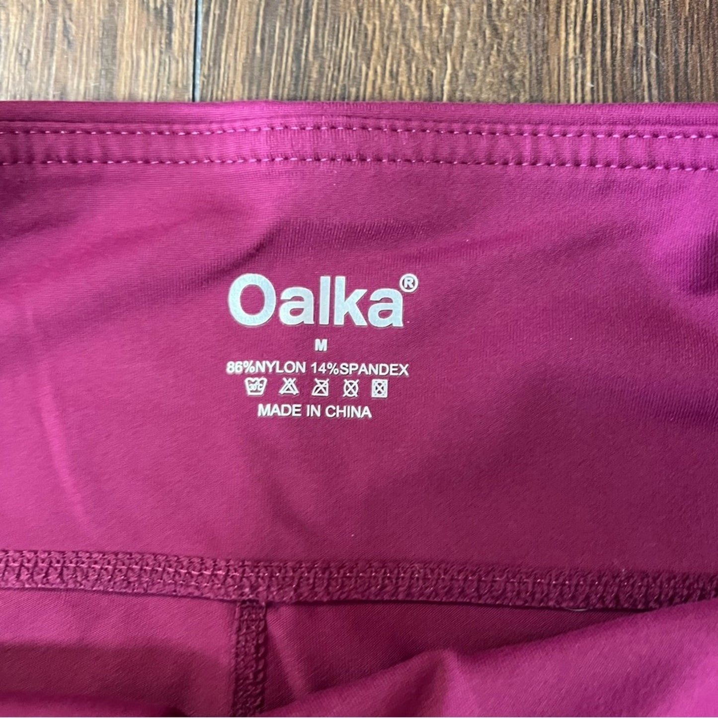 Oalka magenta, cropped leggings SZ MED