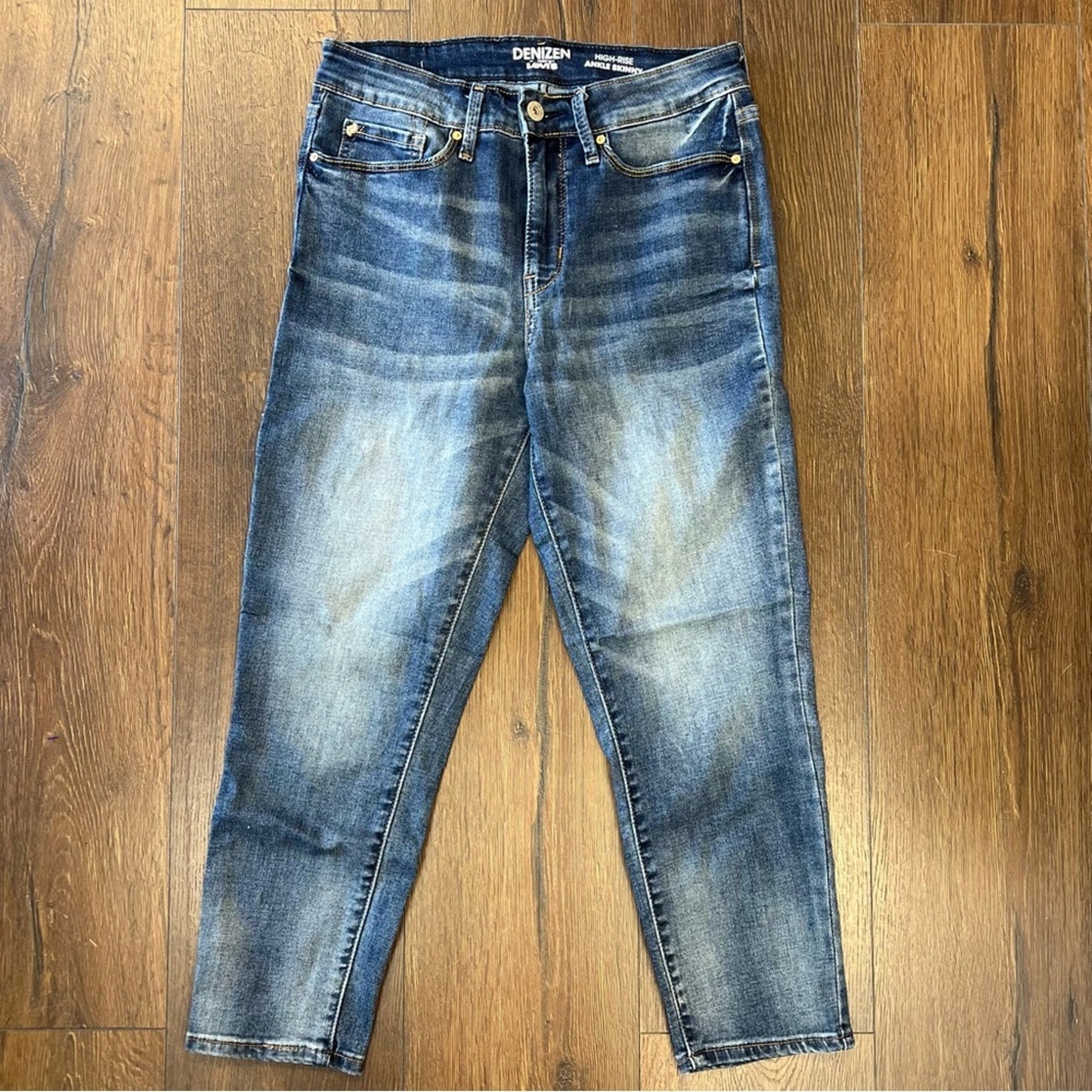DENIZEN high-rise ankle skinny jeans from Levi SZ 4S