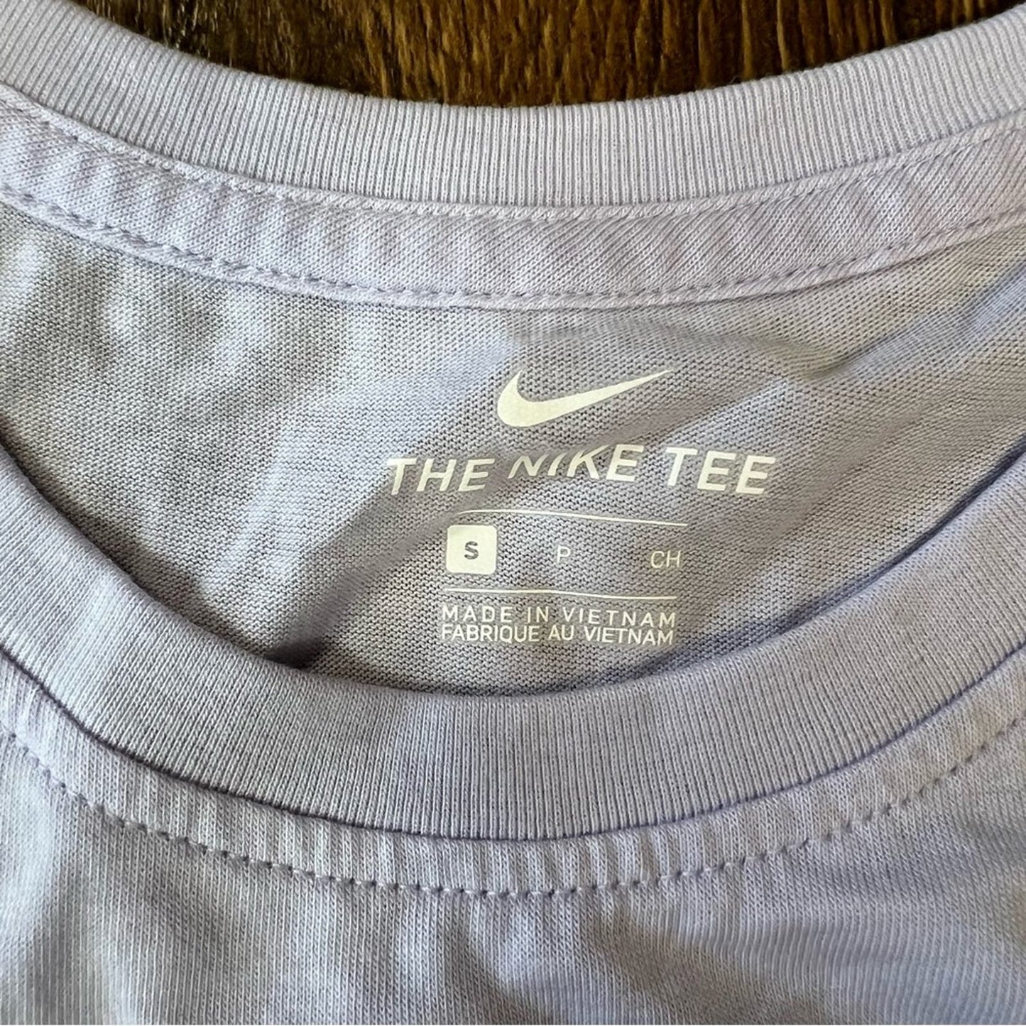 Nike purple cotton blend tank SZ SM