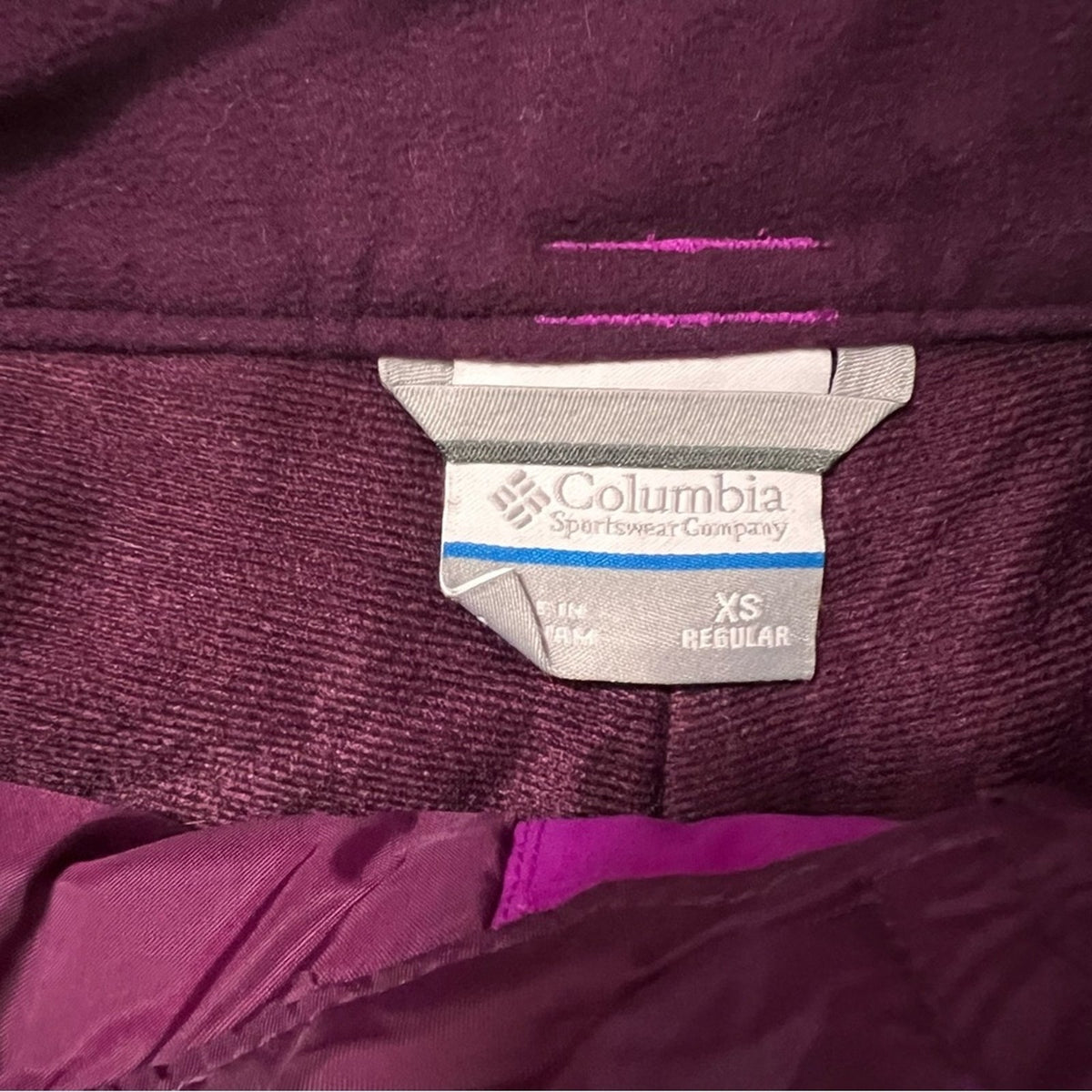 Columbia Fuchsia Bugaboo Il‎ Snow Pants SZ XS