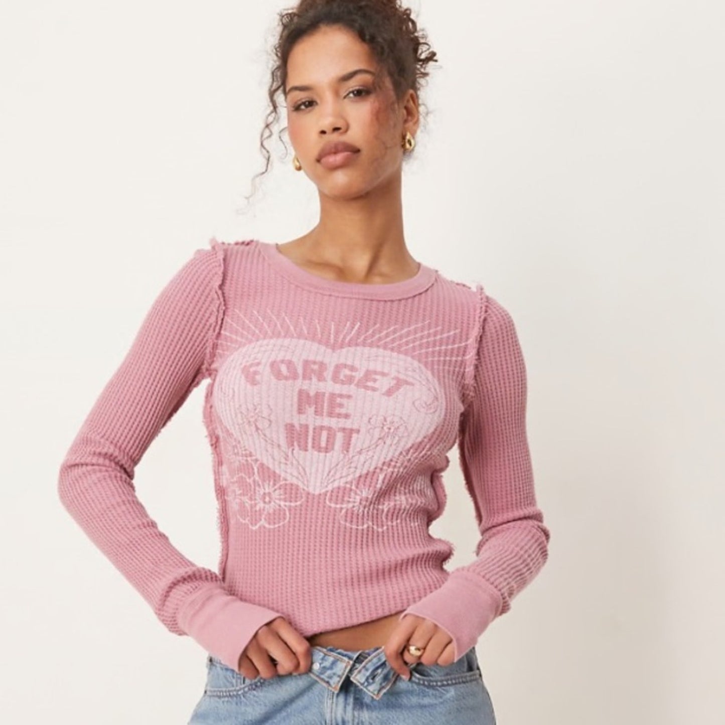 New‎ Free People Forget me not long sleeve SZ XS