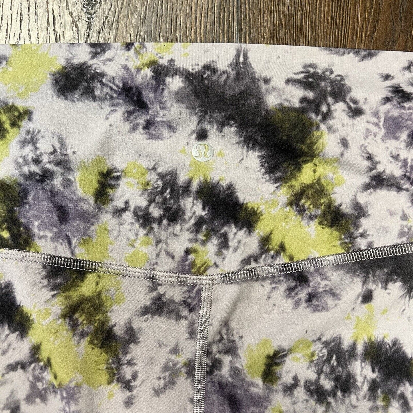 Lululemon Align High-Rise Pant 28" Radial Tie Dye Mauve Grey Multi SZ 18