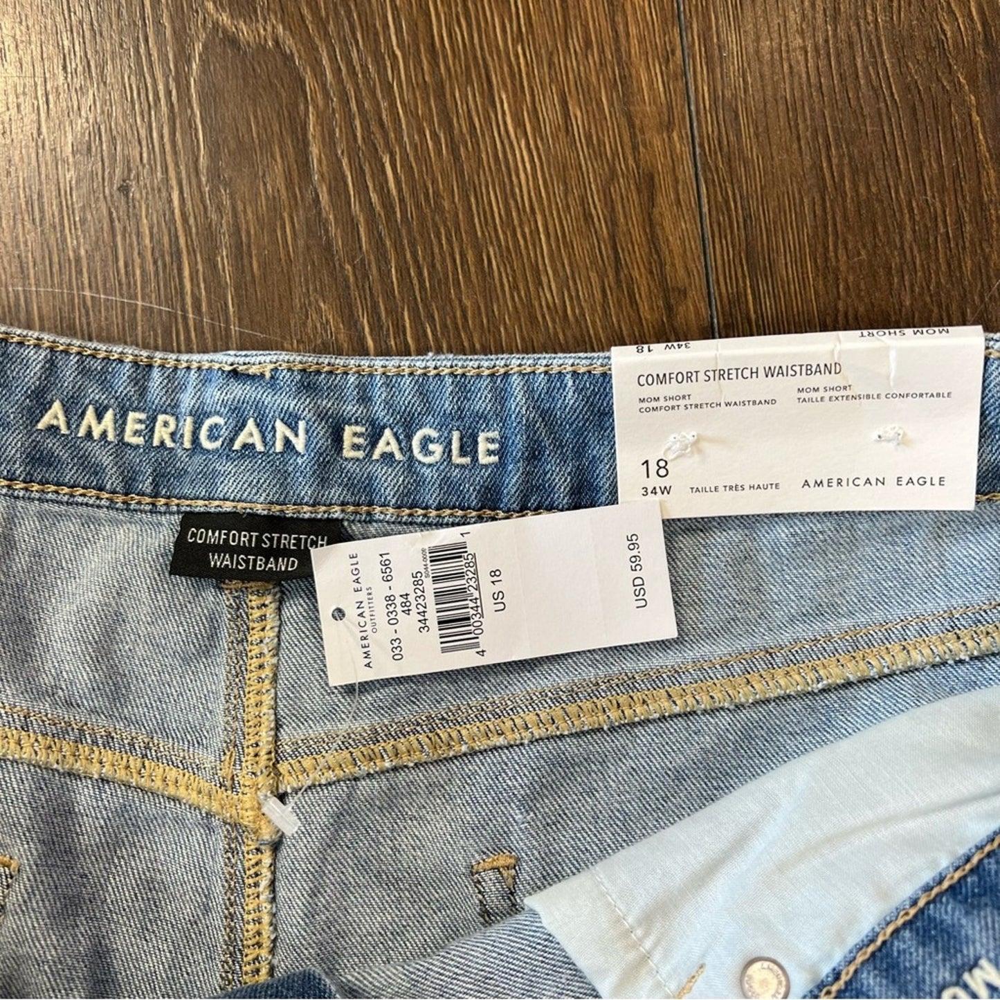 🆕 American Eagle mom shorts SZ 18