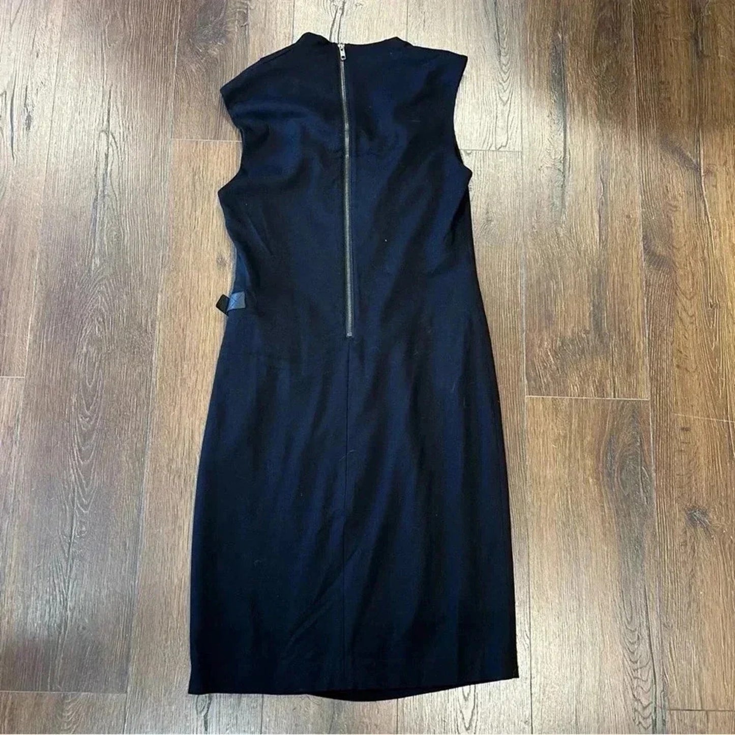 NWT Helmut Lang black belt drop dress SZ 6
