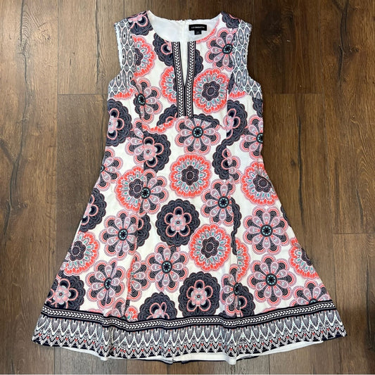 Liz Claiborne floral a-line dress SZ 14