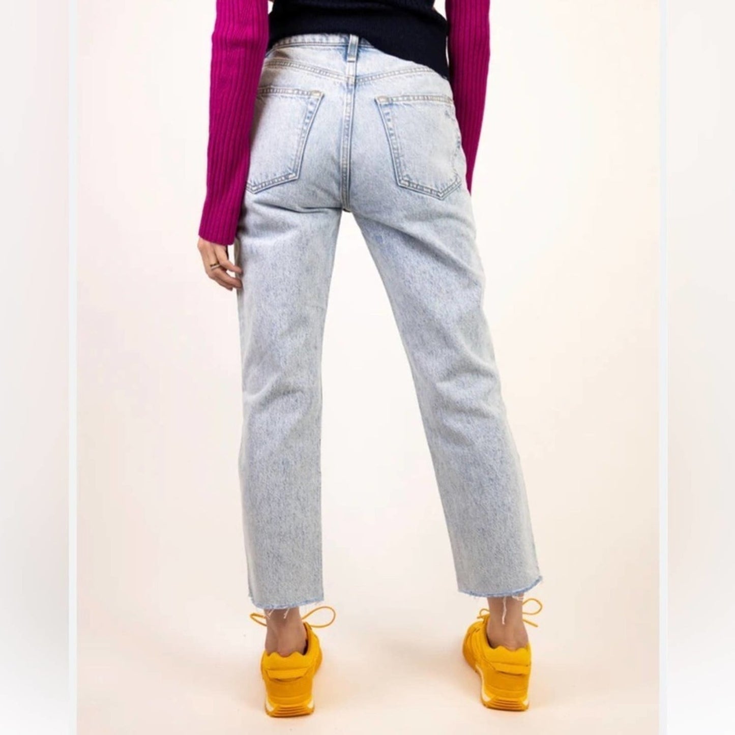 Rag &‎ Bone Nina High rise shorty cigarette jeans SZ 30/10