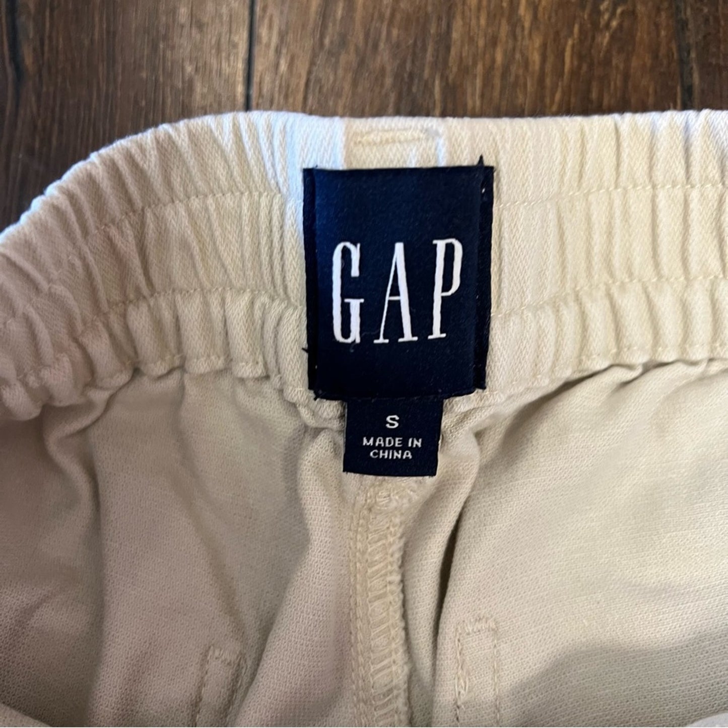 Gap elastic waistband chino joggers SZ SM