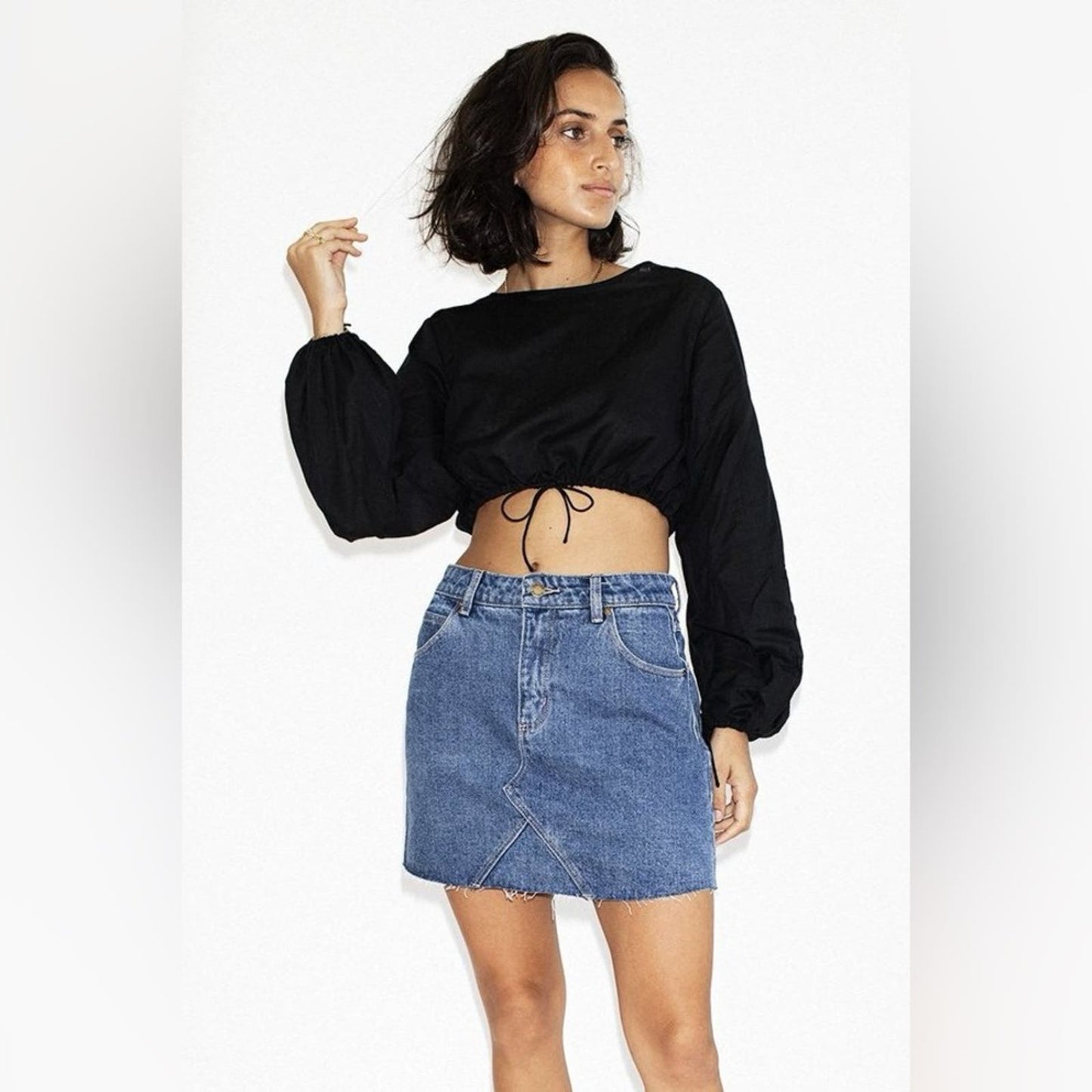 Rolla’s Claudia denim skirt in sweet stone SZ 28/6