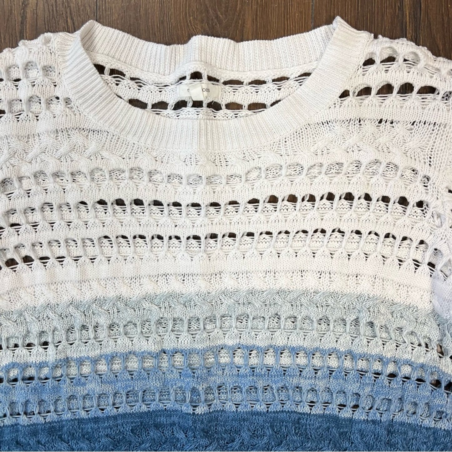 Maurice’s blue ombre sweater SZ XL