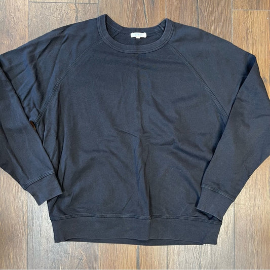 Leallo French terry crewneck SZ MED