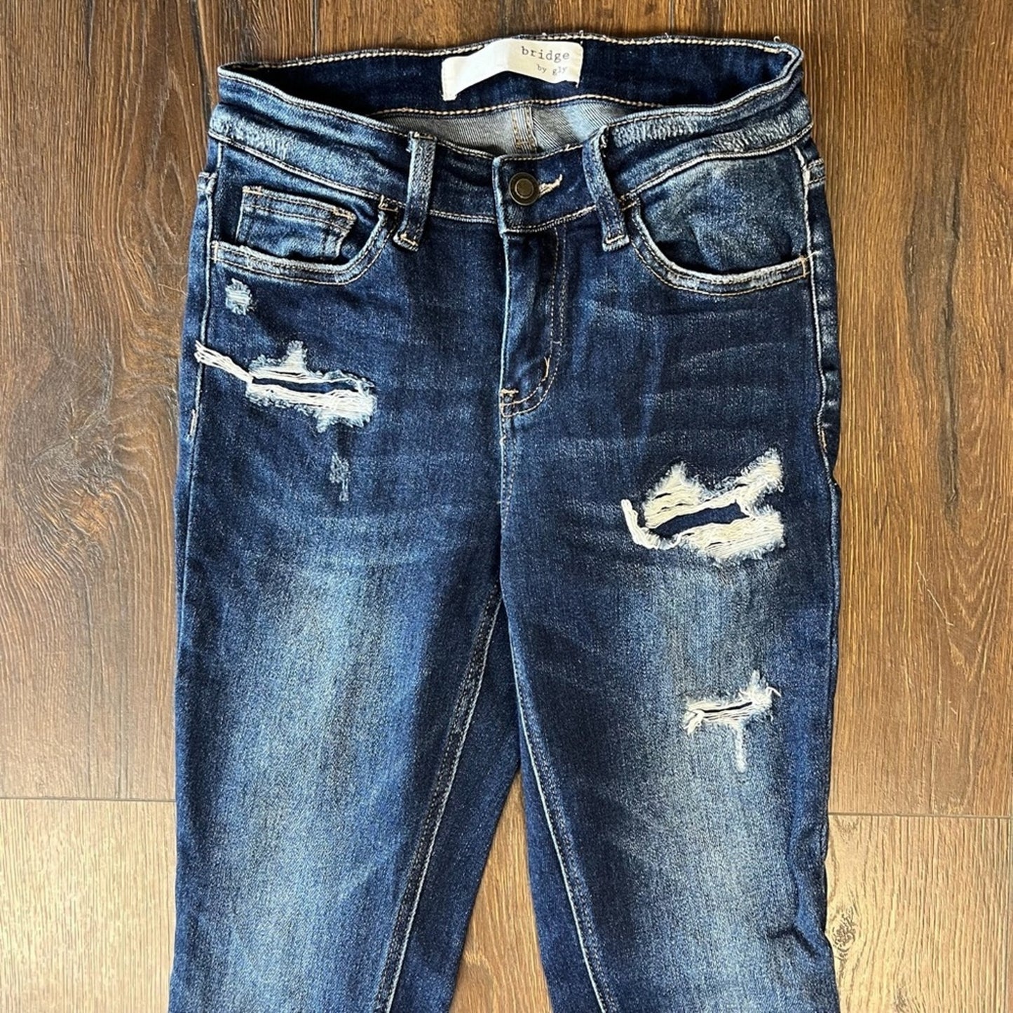 Bridge by Gly‎ Hudson Mid-Rise Skinny Stretch Jean SZ 25/0