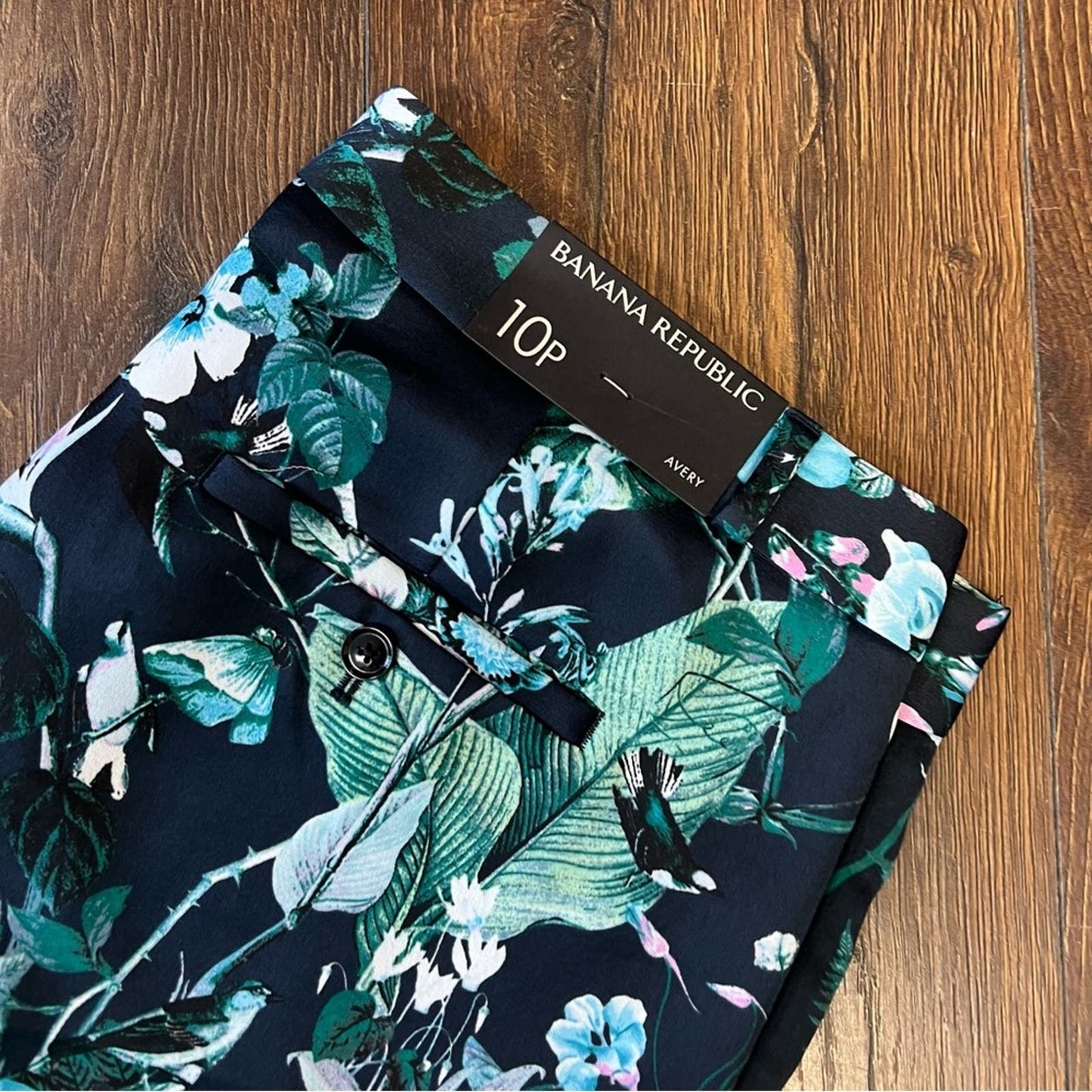 🆕 Banana Republic Avery Floral Straight Leg pant SZ 10P