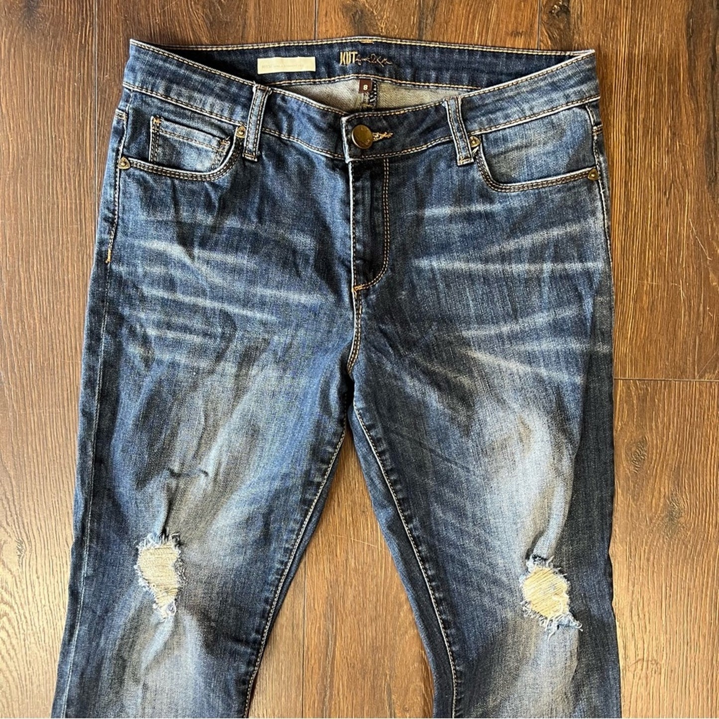 Kut from the kloth reese ankle straight leg SZ 8