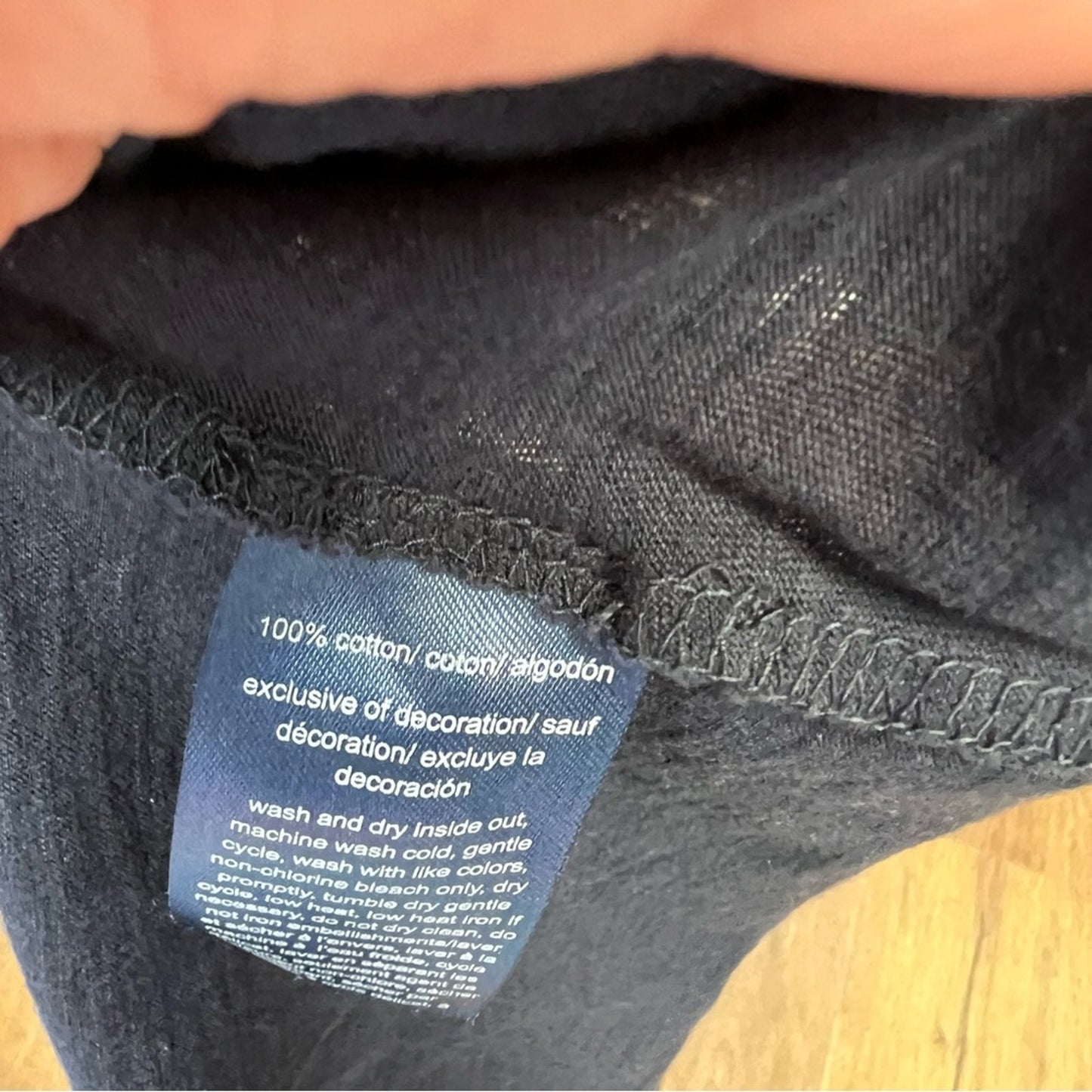 Tommy Hilfiger navy embroidered tee SZ 2X