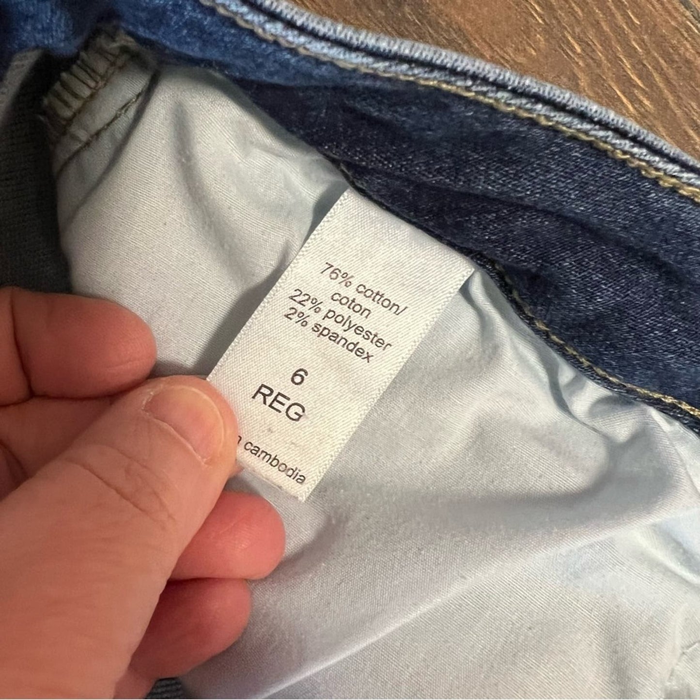M–Jeans by Maurices high rise dark wash jeans SZ 6