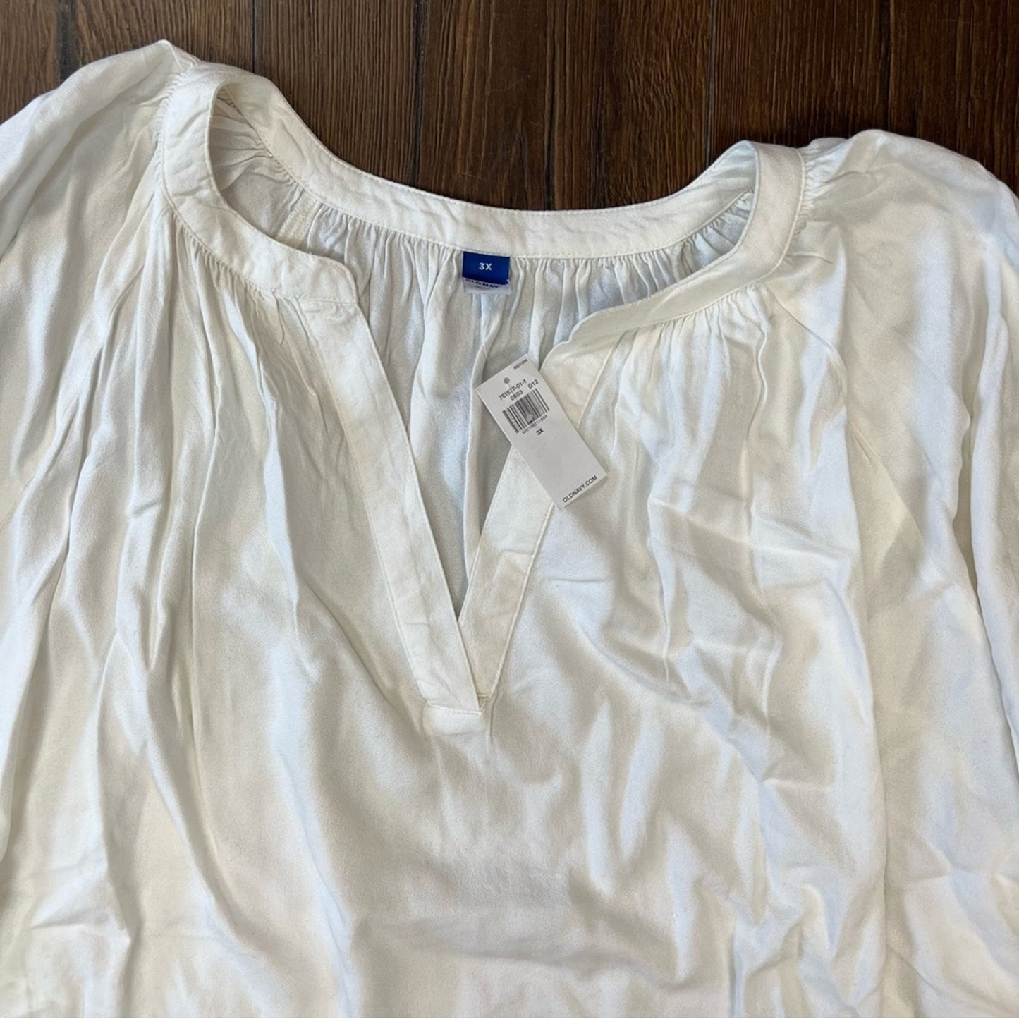 🆕 Old Navy sea salt blouse SZ 3XL